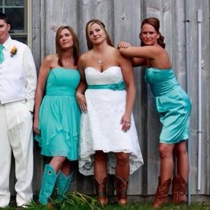 Brooke and Joni’s Couture Bridal Dress Size‎ 10/12